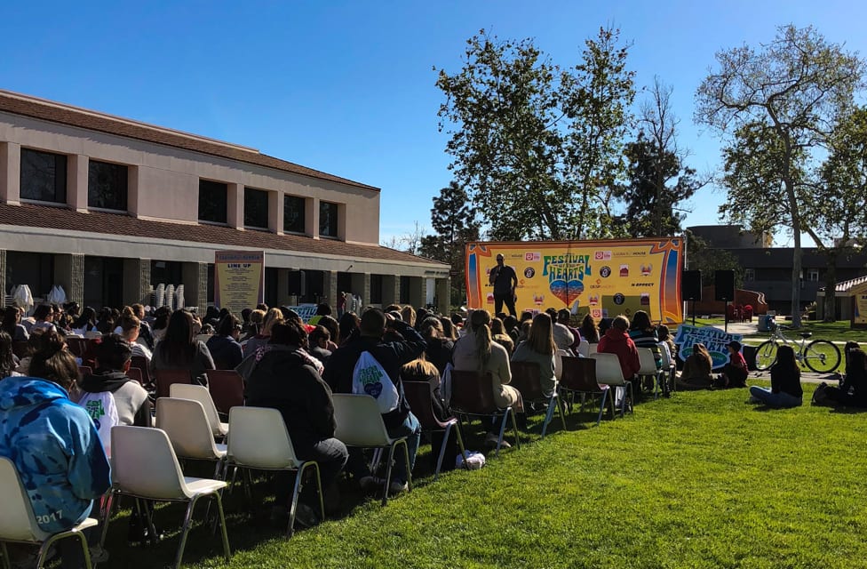 Endnote speaker, Ralph Rocha, who has overcome abusive relationships, gang violence, learning disabilities and time spent in juvenile hall, shared his inspiring story on how he was able to overcome life’s challenges