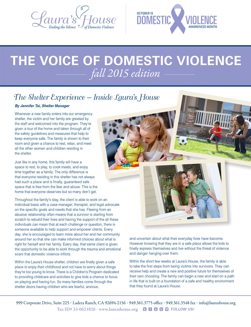 The Voice of Domestic Violence